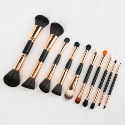 10pcs Double Head Makeup Brush Set 2023 Dual New Hot Selling Make up Brush Set Dual Side Cosmetics Brushes Sets