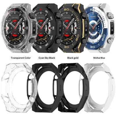 Luxury Hollow Design Watch Case for Huawei Watch Ultimate 2 & Master 2, Protective Cover Shell