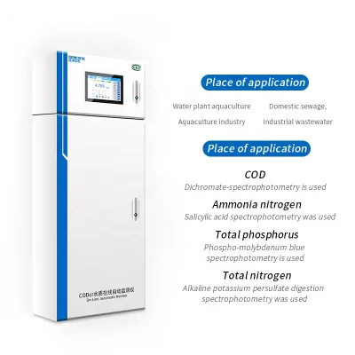 Water Quality Monitoring Station Environmental Sensors Online Water Quality Sensor Water Quality Monitoring Equipment
