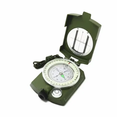 Promotional Multifunctional Compass with Storage Bag Outdoor Survival Emergency Sighting Luminous Compass
