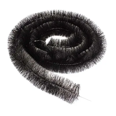 Stainless Steel Long Gutter Cleaning Brush Nylon Cleaning Filter Gutter Brush