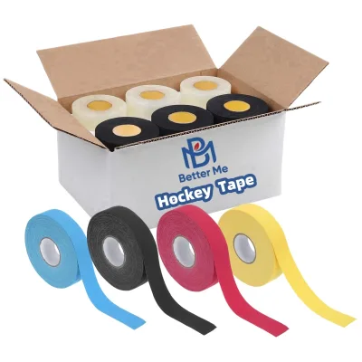 Multipurpose Hockey Tape Adhesive Shin Pad Sock Stick Tape for Ice Skate Sports Hockey Gifts Gear Equipment