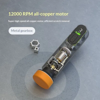 Car Waxing Machine Cordless Polisher Polishing Sanding Tool Dedicated Car Detailing Scratch-Repair Sponge Pads Discs Plastic