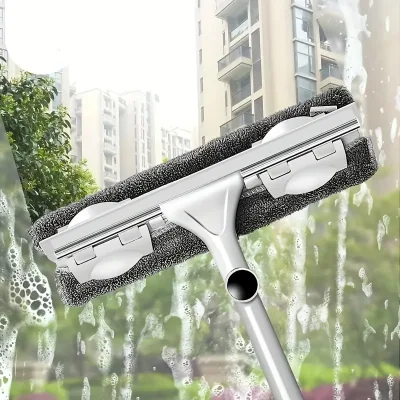 Multi-Purpose Magic Broom Eco-Friendly Extendable Handle Telescopic Cleaning Tool Easy Reach Bathrooms Cars Squeegee