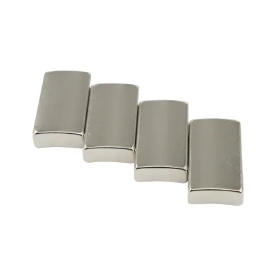 Customs Size Arc Magnet Industrial Magnet Magnetic Generating Neodymium Arc Sector Curved Neodymium for Electric Scooter