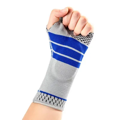 Wholesale Insulated Nylon Anti-Slip Breathable Palm Support Wrist Compression Brace for Fashion Sport Outdoor Adult Use