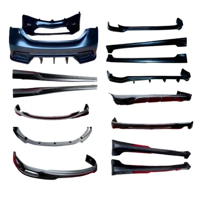 High Quality Plastic Sport Body Kit for Toyota Wholesale Auto Rear Diffuser Lip Side Skirts Front Bumper Upgrade High New