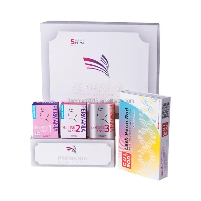 100% Korea Original Permania Lash Lifting Kit Best Mascara for Lash Lift Wholesale 5 Mins Curling Eyelash Perm Kit