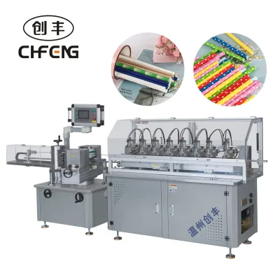 Full-Auto Cheap High Speed Home Product Single Drinking Straw Wrapping and Multiple Drinking Straws Packing Machine