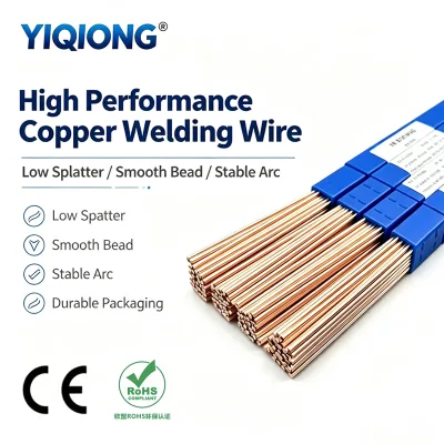 15% Silver Copper Phosphorus Alloy Induction Brazing Filler Rod BCuP-5 AWS A5.8 High Strength Dia 1.0/1.5/2.0/2.5/3.0/4.0mm HVAC