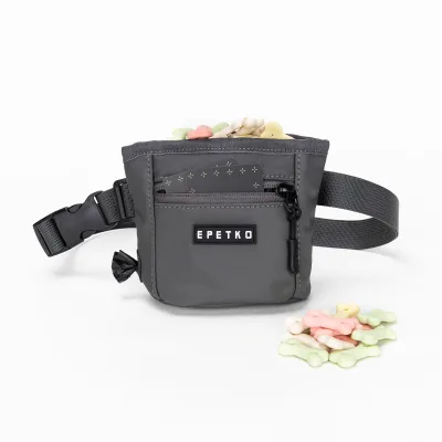 Coowone Custom Linen Cross Body Dog Walking Bag Wholesale Recycled Fanny Pack Pet Supplies