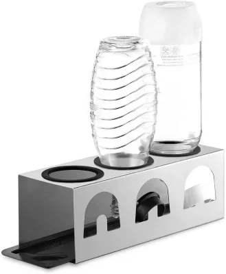 2/3 Holes Stainless Steel Soda Stream Bottle Metal Drying Holder Customizable Size
