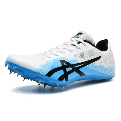 Wholesale Custom Popular High Quality Outdoor Lightweight Athletics Cricket Running Sport Spikes Cleats Running Shoes