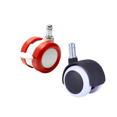 2 inch smooth chair furniture castor wheel nylon wear resistant bolt caster
