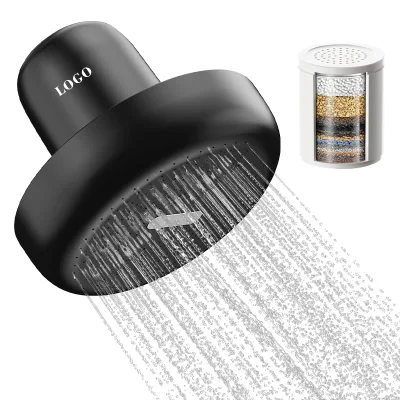 Filtered Shower Head for Healthier Hair Skin Removes Chlorine Heavy Metals High Pressure Shower Head Filter for Hard Water
