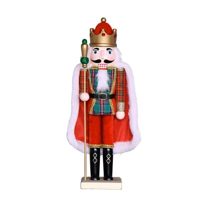 Customize 50cm Factory Christmas Hand Decorations Large Life Size 6ft king Nutcracker