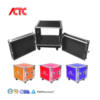 ICTC Protective Slide Table Aluminum Tool Rack Flight case With Dj Work Table