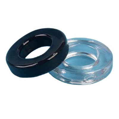 Men Cock Ring Love Rings Basic Penis Ring Super Stretchy with Dual Holes, Designed for Harder Erection