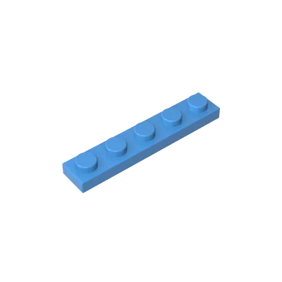 Gobricks ABS Plastic Building Block Parts GDS-90026 Plate 1x5 1:8 DIY Assembly Toy 78329 Bricks Supplement Pack High Precision