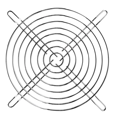DM-150M Fan Guards for 150mm Wall Mount Cabinet Louver Filter Fan
