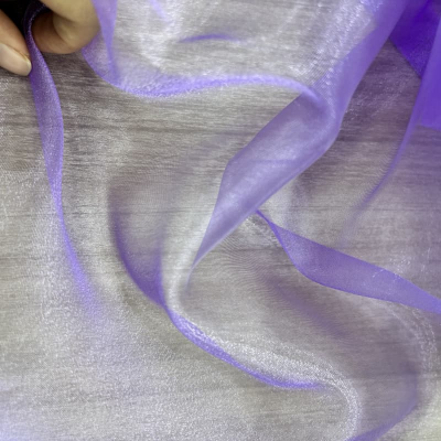 Wholesale Organza Fabric Gift Drawstring Bags Glass Yarn Organza With Different Colors and Sizes