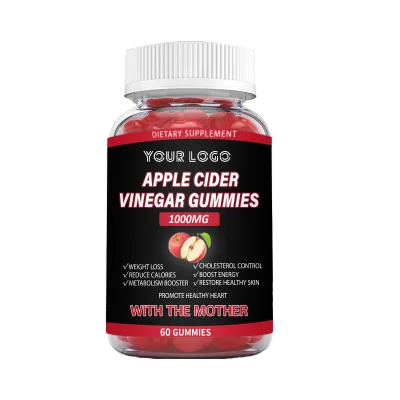 OEM/ODM Custom New Vitamins Supplements Help Weight Loss Vegan Apple Cider Vinegar Gummies Slimming Aliments Vitamins