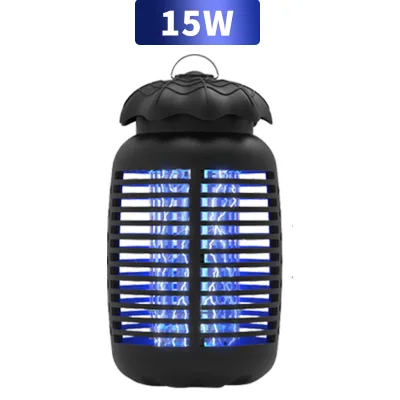 BRIGT ABS Electric UV Light Mosquito Killer Lamp 20-50m Coverage Eco-Friendly Portable Easy Clean for Indoor Farm Garden Use