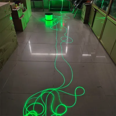 Super LongSide Glow Fiber Optic Light Strip for Outdoor Lighting Decoration  the Glowing Distance Exceeds 300 Meters