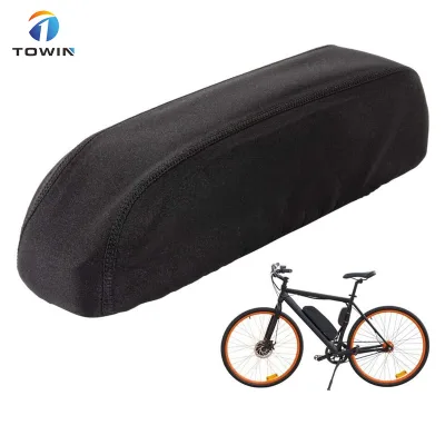 Black Standard Size Waterproof Dustproof Nylon E-Bike Battery Protection Bag Case for 36V/48V E-Bike Battery