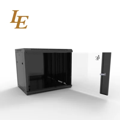 19" Standard 4U 6U 9U 600*450mm 600*600mm Single Section Wall Mounted Enclosures