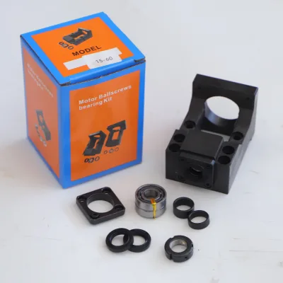 Top Precision HM12 HM15 HM20 HM25 HM30 Series Cast Iron Motor Mount Bracket Ball Screw Integrated Seat for CNC NEMA 23