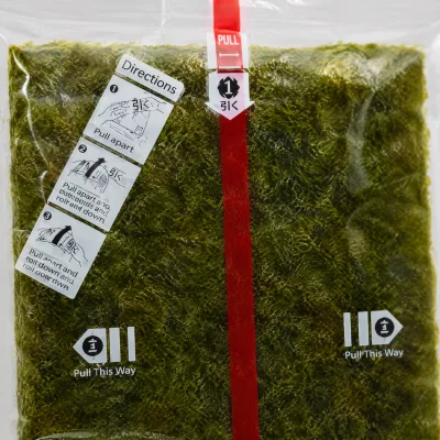 Roasted Dried Onigiri Nori Seaweed in Bag for Wrapping Triangle Rice Balls