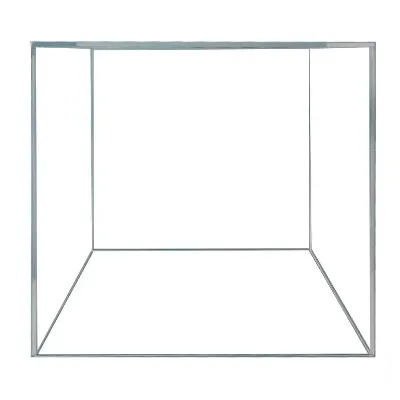 Clear Acrylic Storage Box Cube Organizer Stand 10x10x10cm clear Plexiglass 5-sided Acrylic Display Cube Boxes