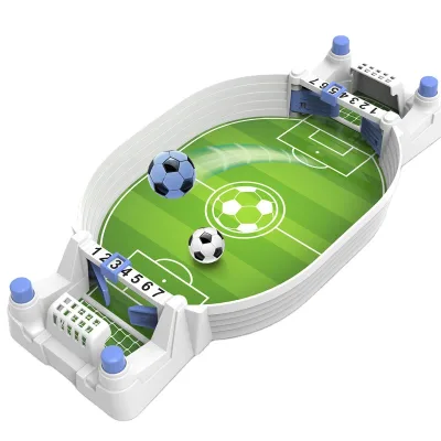 Customized Indoor Family Interactive Tabletop Toys Desktop Hand Soccer Board Games Mini Table Football Game for Adults