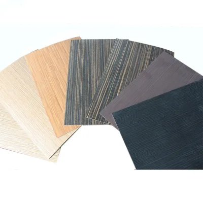 Color Matching 0.6mm 0.7mm 1mm China HPL Timber Wood Color Decorative Veneer Sheets