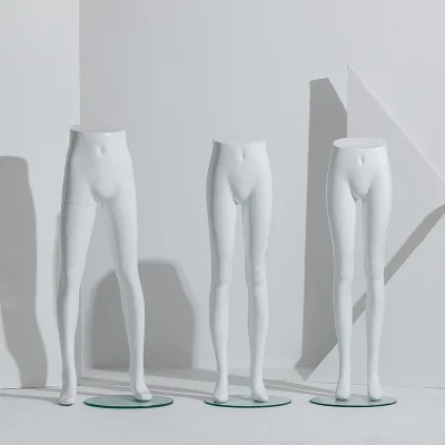 Fast Delivery Lower-Body Cheap Male Female Plastic Mannequin Legs for Trousers Display