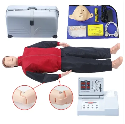 Advanced Computerised CPR Training Manikin With LCD Colour Display Medical Science Product