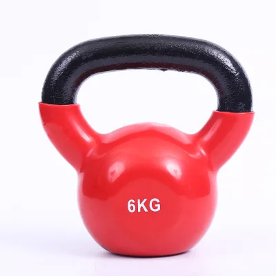 Wholesale Custom Logo Cast Iron Kettlebell Gym Immersion Molding 2-24kg Home Fitness Training Kettlebell