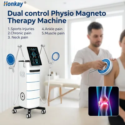 ODM OEM Vertical Dual Channel PEMF Machine Ease Muscle Tension After Intense Training PEMF Magnetic Wellness Device for Clinic