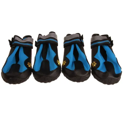 Reflective Plastic Pet Dog Shoes Anti slip and Waterproof Function