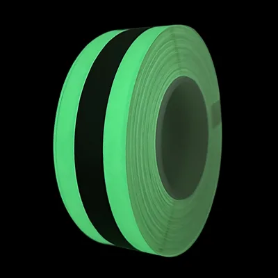 Glow Reflective Strap Reflective Vinyl Hi Vis Safety Webbing for Outdoor Sports Workwear Hiking Running Durable Polyester