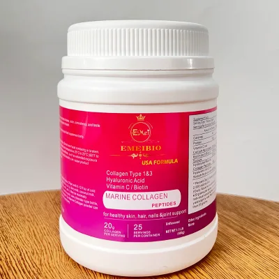 Hydrolyzed Collagen Protein Powder Type 1, 2 & 3 Keto Collagen Powder for Women & Men Vital Hair Skin Nails Joints, Recovery