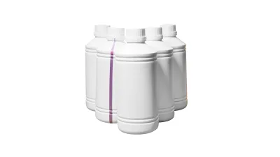 Yescolor 1000ML White DTF Cleaning Liquid System Solution for Digital Printing for UV for DTF Printer