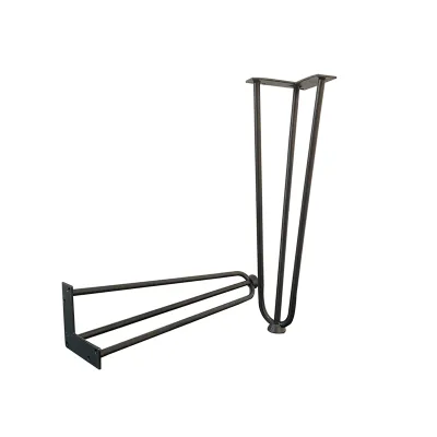 Material Hairpin Legs Heavy Duty Dining Table Leg Iron Wire Table Leg for Living Room Outdoor Use