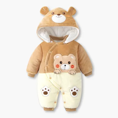Manufacturer Baby Onesie Zipper Long Sleeve Onesie Baby Clothing