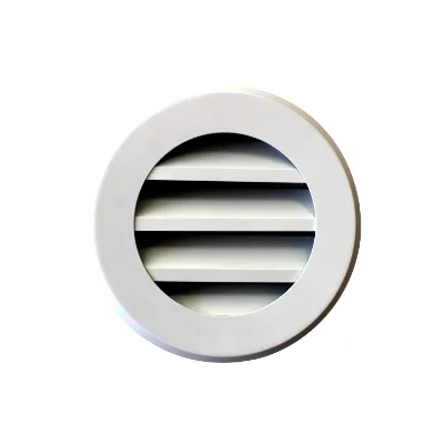HVAC Round Aluminium Weatherproof Louver with Modern Design Graphic Design Solutions Easy Installation