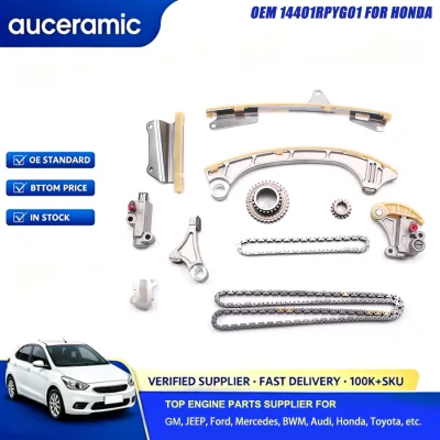 Engine Timing Chain Kit for 2016-2020 HON DA CI VIC 2.0L 1998CC 122CID L4 DOHC 16 VALVE K20C2 Naturally Aspirated