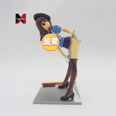 Native Sexual Police Figure Anime Statue Model Collectible Decor plastic crafts