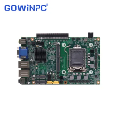 Intel New Windows 7 Supported H110 Industrial Motherboard LGA1151 DDR4 32GB 2*SATA MSATA for Legacy Equipment Upgrade