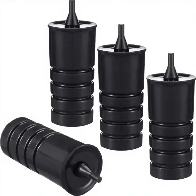 Tailgate Spare Tire Bump Stop & Bumper Damper Kit for Jeep Wrangler JK JKU JL JLU 2007-2024, Rubber Tire Carrier Buffer 2pcs/set